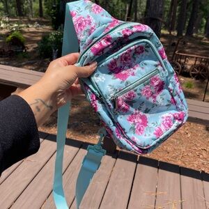 SLING BAG, with adjustable strap. No boundaries bag